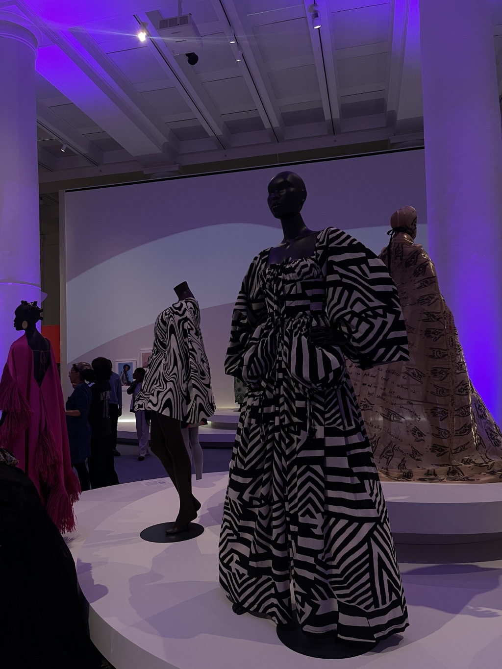 Week 2 Research Trips – African Fashion Exhibit and Karl Lagerfeld Exhibit